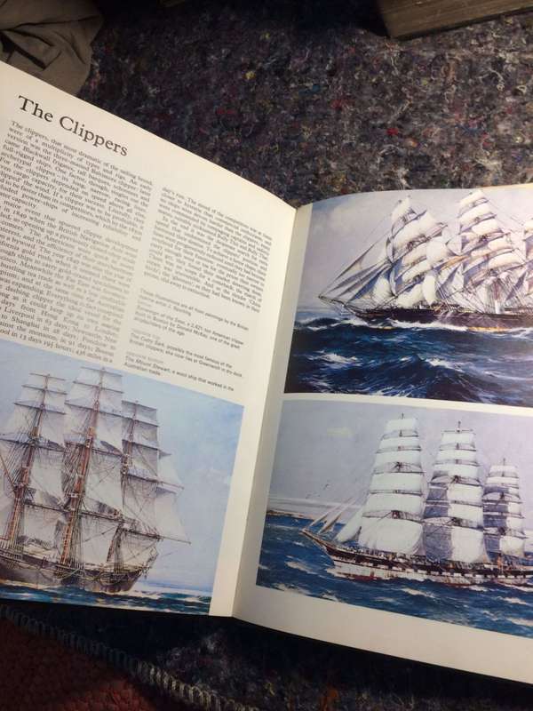 The Romance of Sail - Michael Leitch (1975 1st Edition Hardcover)