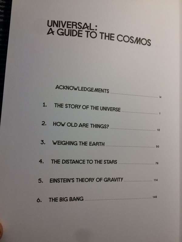 Universal: A Guide to the Cosmos - Brian Cox & Jeff Forshaw (2016 1st edition Hardcover)