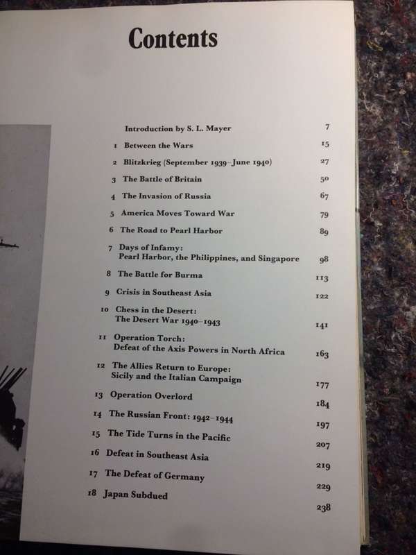 World War II - Ronald Heiferman (1973 1st Edition Hardcover with DJ)