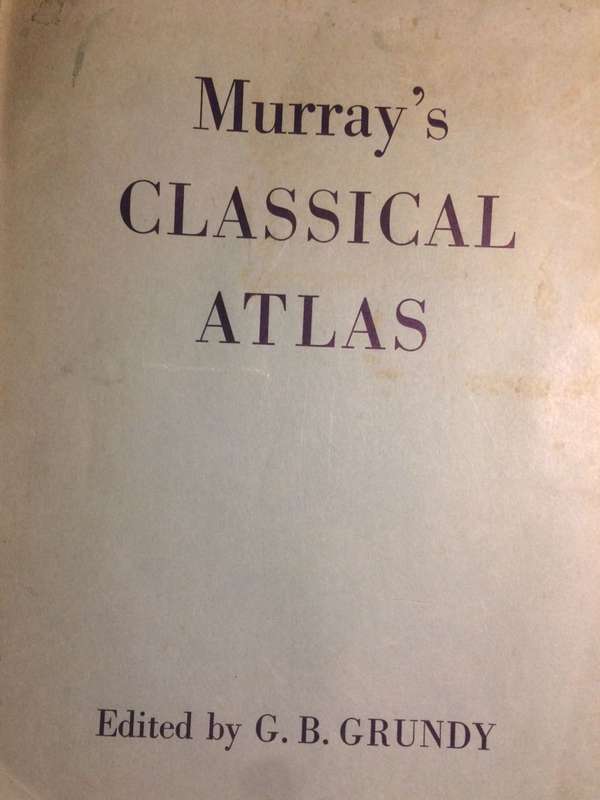 Murray's Classical Atlas (1959 HARDCOVER)