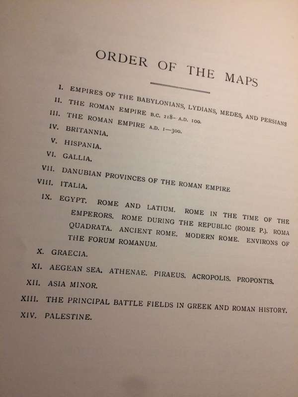 Murray's Classical Atlas (1959 HARDCOVER)