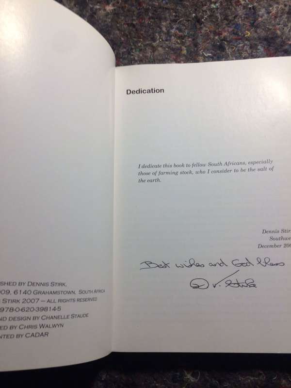A Season of Living - Dennis Stirk (2009 1st Edition) *SIGNED BY THE AUTHOR*