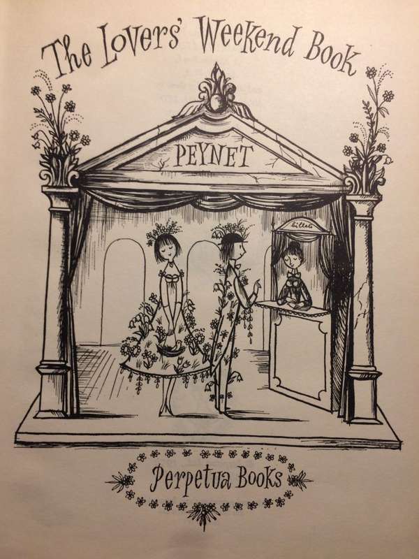 The Lover's Weekend Book - Raymond Peynet (1959 1st Edition)