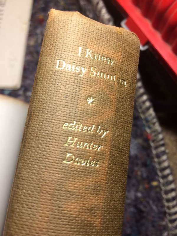I Knew Daisy Smuten - Edited by Hunter Davies (1970 1st Edition HARDCOVER)