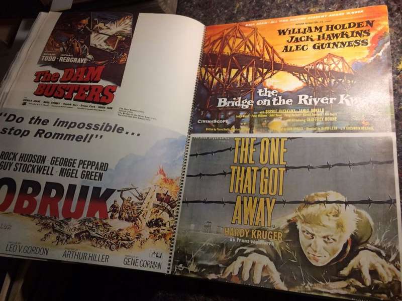 War Movies - Tom Perlmutter (1974 HUGE Format POSTERS PULL-OUTS +)