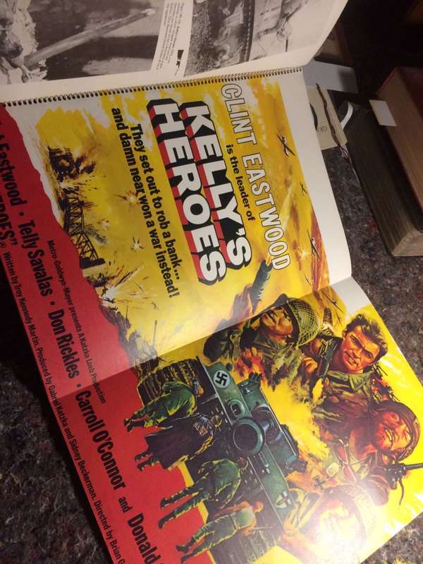 War Movies - Tom Perlmutter (1974 HUGE Format POSTERS PULL-OUTS +)