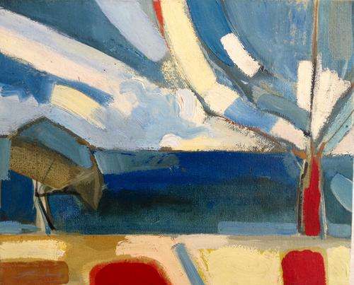 "Ocean View II" - Original Oil on Canvas by Patrick Rauke