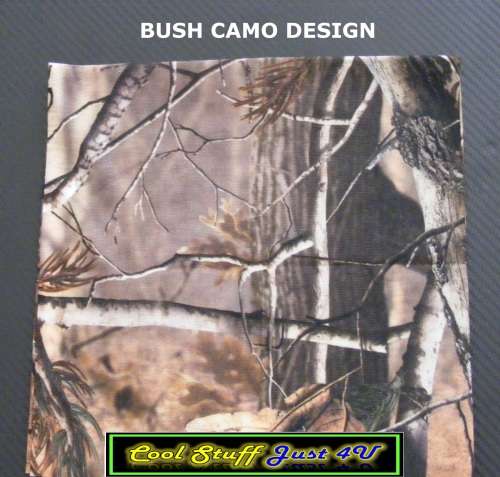 BUSH HUNTING CAMO OUTDOOR SCARF / STRETCHY - MULTIPLE USES!!!