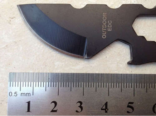 MINI SURVIVAL MULTI TOOL / BOTTLE OPENER / WRENCH & POCKET KNIFE!!!