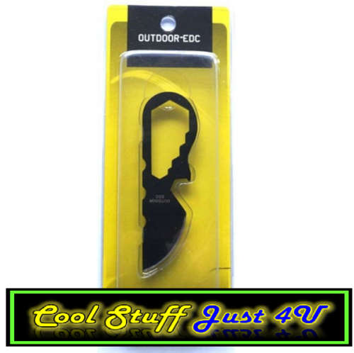 MINI SURVIVAL MULTI TOOL / BOTTLE OPENER / WRENCH & POCKET KNIFE!!!