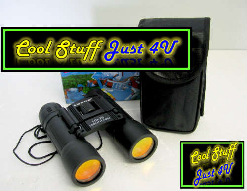 10 x 25mm BINOCULAR WITH BELT POUCH  & HANGING SLING!!!