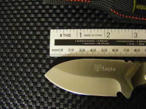 SANJIA K-612 FIXED BLADE KNIFE WITH SHEATH - EXCELLENT QUALITY!!!