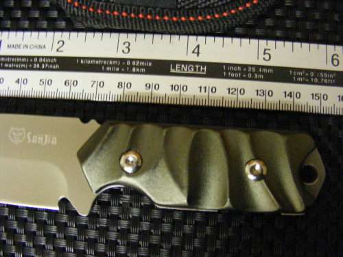 SANJIA K-612 FIXED BLADE KNIFE WITH SHEATH - EXCELLENT QUALITY!!!