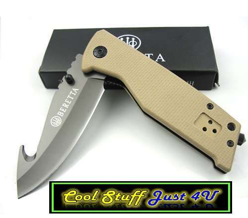 X23 FOLDING HUNTING KNIFE WITH GUT-HOOK - ONE AWESOME KNIFE!