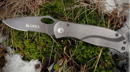 THE PAZODA 6490 WITH PORTION SERRATED BLADE - ONE EXCELLLENT POCKET KNIFE!