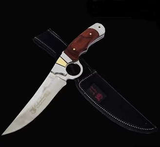 A10 COLUMBIA FIXED BLADE KNIFE WITH SHEATH!