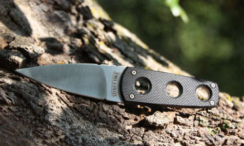 SECRET EDGE NECK KNIFE WITH CHAIN & HARD PLASTIC SHEATH!!!