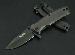GERBER FINE EDGE POCKET KNIFE - "342B" TANIUM SURFACE BLADE!!!