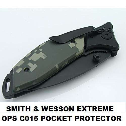 SMITH & WESSON EXTREME OPS POCKET PROTECTOR / DIGITAL CAMO - WOW!!!