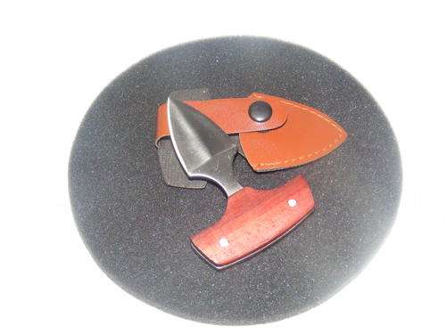 SPEAR POINT & KNUCKLE BLADE WEAPON WITH POUCH!!!