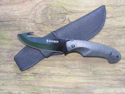 GERBER GUT-HOOK SLAUGHTERING / HUNTING KNIFE WITH SHEATH - AWESOME!!!