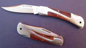 USA SABER SANJAI WOLF K09 POCKET KNIFE - NICE SIZE!!!
