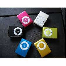 MINI MP3 PLAYER (Shuffle style) WITH CLIP METAL CASE - AWESOME GIFT!!!