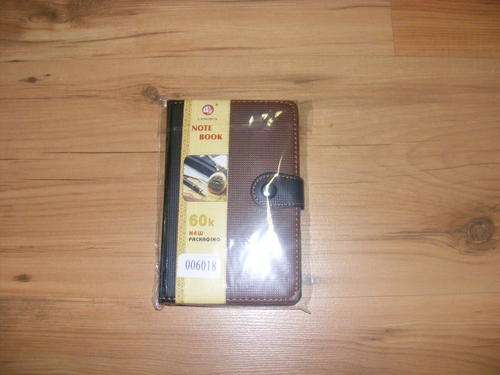 LARGE & HANDY NOTE BOOK WITH A PEN & COVER CLIP!!!