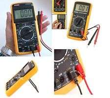 DIGITAL MULTI METER WITH LARGE LCD DISPLAY - D9002A!!!