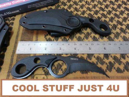 SMITH & WESSON HRT2B TACTICAL BEAR CLAW KNIFE WITH HARD BELT SHEATH!!!