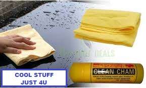 CHAMOIS CAR WASH OR DRYING CLOTH - JUST PLAIN OLD EFFECTIVE!!!