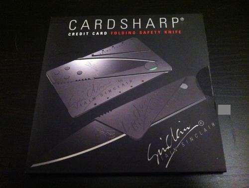 CREDIT CARD FOLDING SAFETY KNIFE!!!