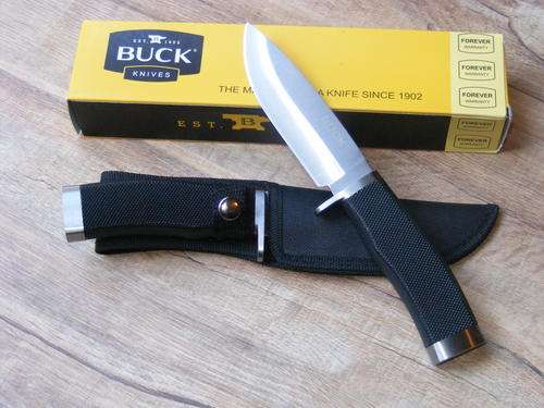 BUCK 768 Hunting Fixed Blade Knife!!!