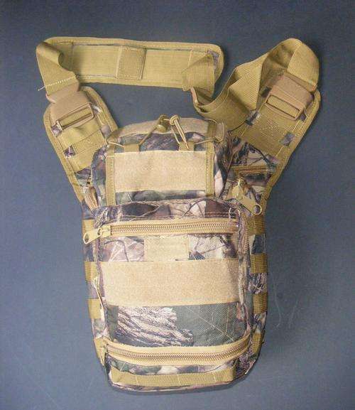 MILITARY STYLE PATROL BAG - BUSH CAMO & SHOULDER SLING *** NEW PRODUCT***