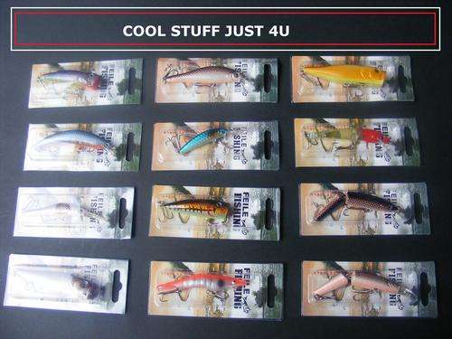 SET OF 2 SMALL TO MEDIUM SIZED FISHING LURES!!!