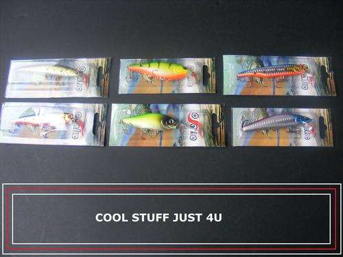 SET OF 2 MEDIUM TO LARGE SIZED FISHING LURES!!!