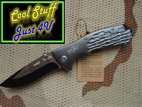 ELF MONKEY - B097 ALUMINIUM HANDLE; 440 C STEEL FOLDING KNIFE!!!