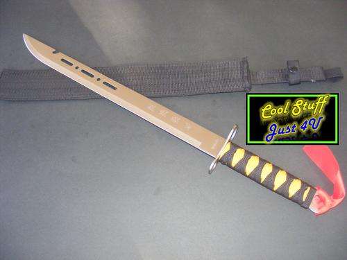 CHINESE SEKIZO SWORD / MACHETE WITH CARRY BAG!!!