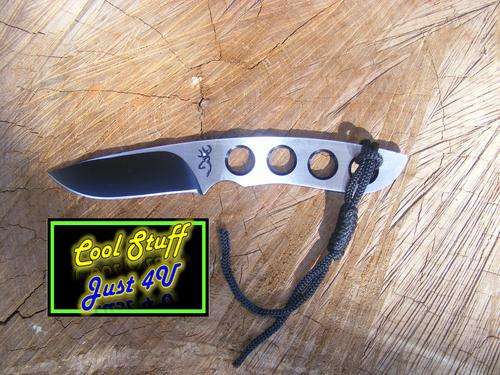 BROWNING SURVIVAL KNIFE & SHEATH WITH PARACORD SLING!!!