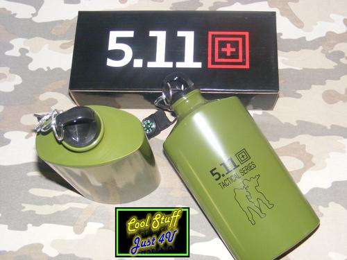 Military Tactical Outdoor 5.11 Stainless Steel 600 ml Water Bottle ***HOT ITEM***