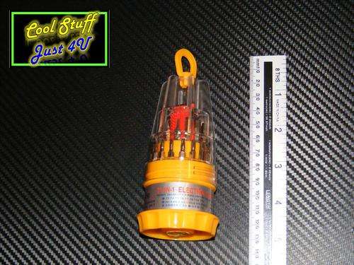 31 IN 1 SCREWDRIVER SET WITH HOLDER & INTER-CHANGEABLE HANDLE!!!