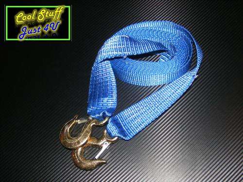 TOWING STRAP WITH SAFETY CLIP HOOKS!!!