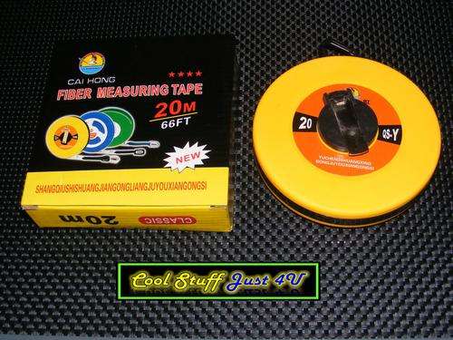 20 METER / 66 FEET FIBER MEASURING TAPE!!!