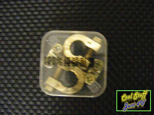 SET OF TWO (2) VEHICLE BATTERY CONNECTOR POINTS!!!