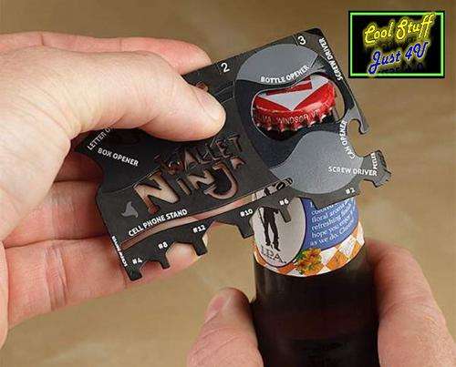 Ultimate Credit Card Sized Multi-Tool that Everyone Needs - Wallet Ninja!!!