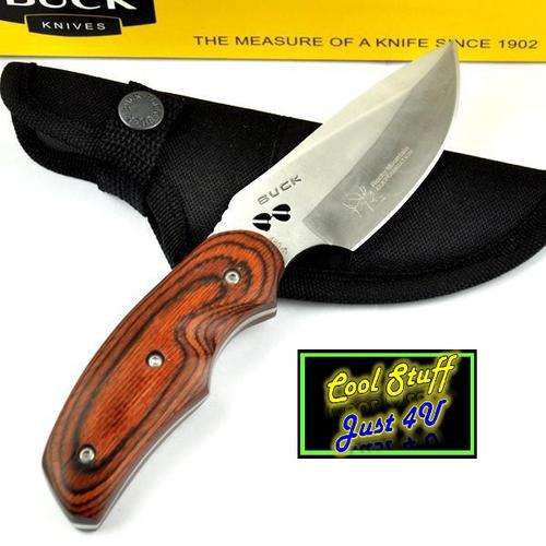 HUNTING KNIFE WITH SHEATH - ROCKY  MOUNTAIN ELK FOUNDATION - BEAUTIFUL!!!