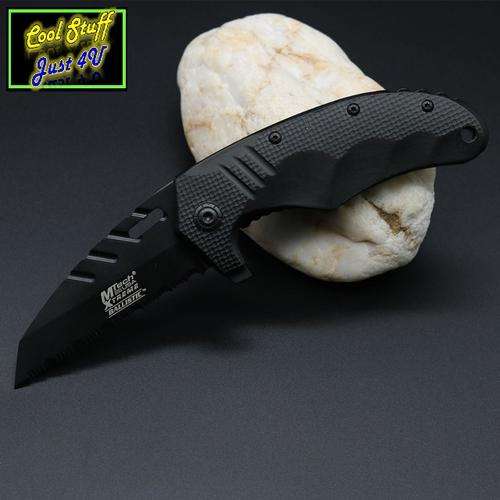 F-75 TACTICAL KNIFE WITH SERRATED BLADE!!!