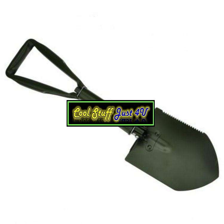 FOLDABLE METAL SHOVEL & PICK WITH BAG & DURABLE COATING!!!
