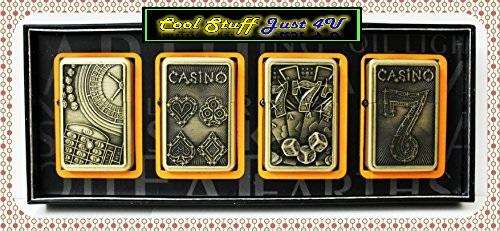 EARTH STAR LIGHTER SET - CASINO ROYAL SERIES!!!