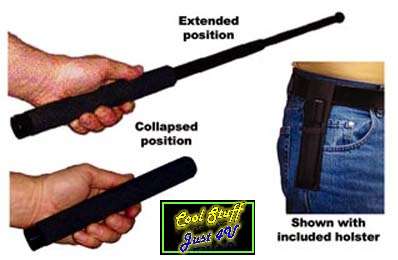 EXTENDABLE COMBAT POLICE BATON - GREAT FOR SELF DEFENSE!!!